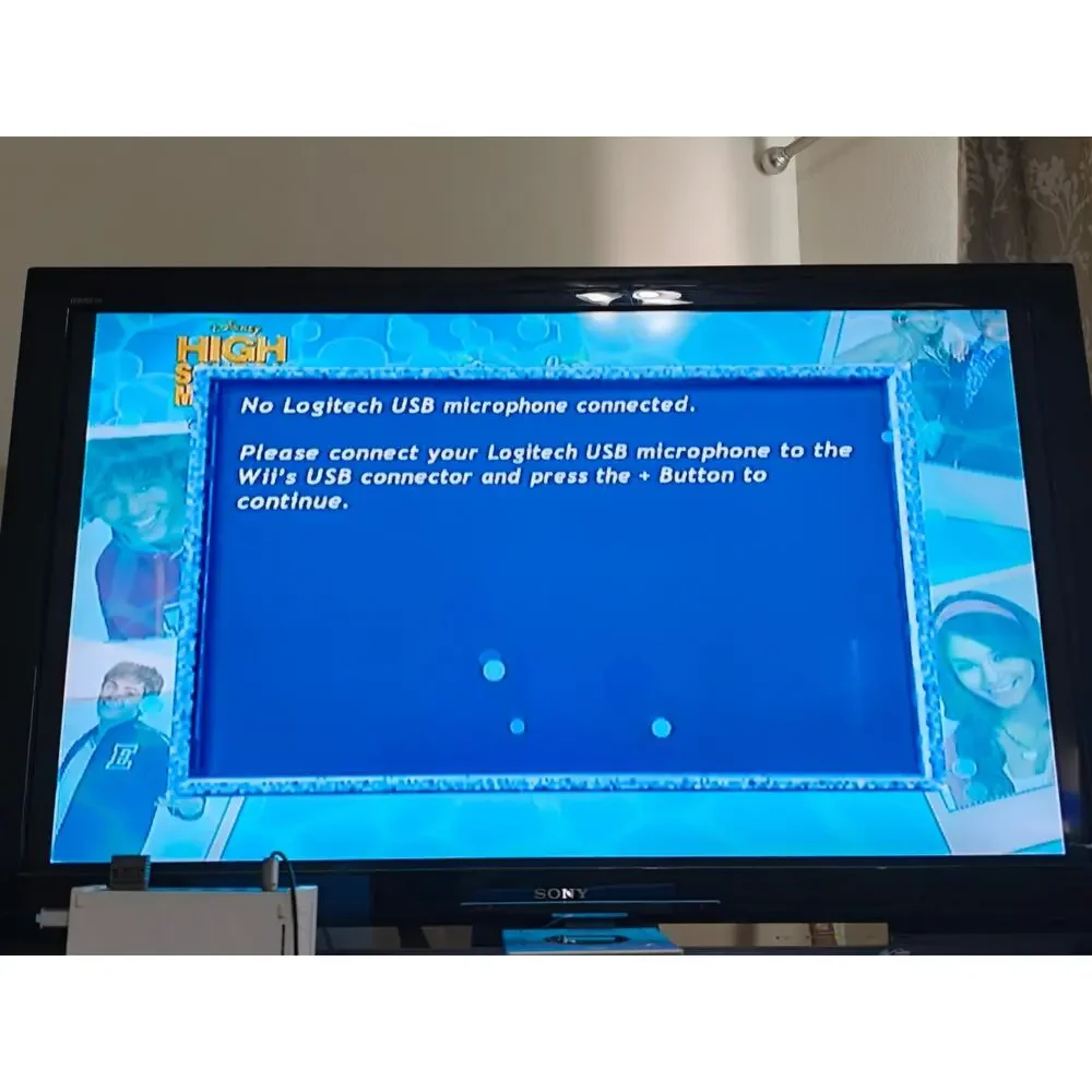 High School Musical Sing It (Nintendo Wii) CIB Very Good